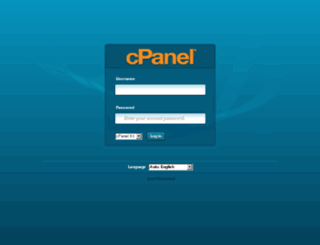 cpanel.cpwebhoster.com screenshot