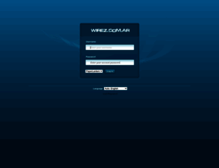 cpanel.wirez.com.ar screenshot