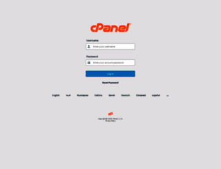 cpanel.x-sun.net screenshot