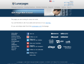 cpanelwebhosting.lunarpages.com screenshot