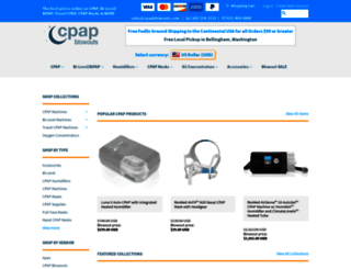 cpapblowouts.com screenshot