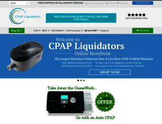 cpapliquidators.com screenshot