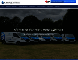 cpapropertyservices.co.uk screenshot