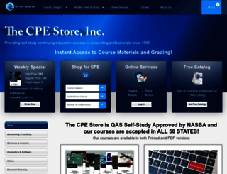 cpestore.com screenshot