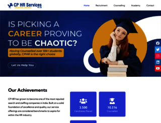 cphrservices.in screenshot