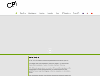 cpi-print.com screenshot