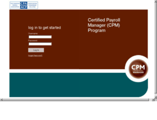 cpm.cpacertificationonline.ca screenshot