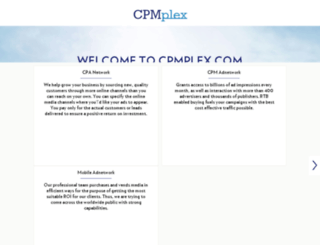 cpmplex.com screenshot