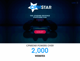 cpmstar.com screenshot