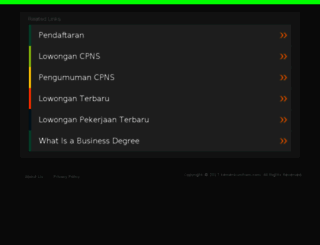 cpns.kemenkumham.com screenshot