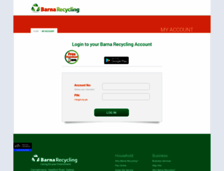 cportal.barnarecycling.com screenshot
