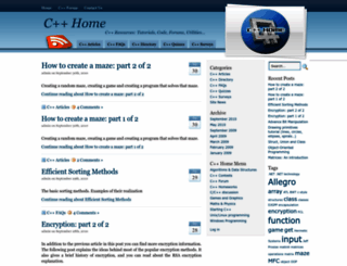cpp-home.com screenshot