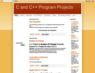 cpp-project.blogspot.com screenshot