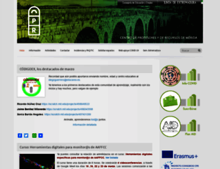 cprmerida.juntaextremadura.net screenshot