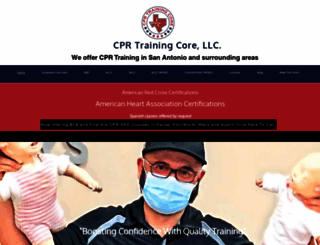 cprtrainingcore.com screenshot