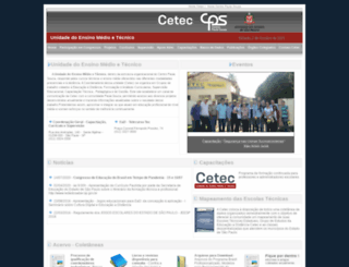 cpscetec.com.br screenshot