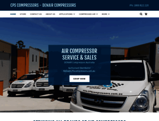 cpscompressors.com.au screenshot