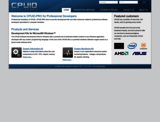 cpuid-pro.com screenshot