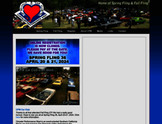 cpwclub.com screenshot