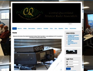 cqara.org.au screenshot