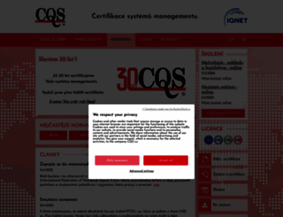 cqs.cz screenshot