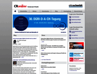 cr-online.de screenshot