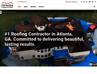 cr-roofing.com screenshot