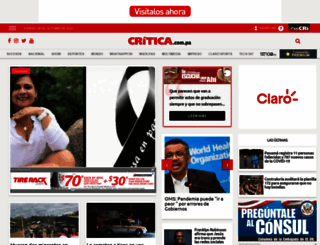 cr04.critica.com.pa screenshot
