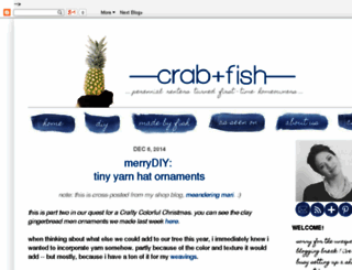 crabandfish.blogspot.com screenshot