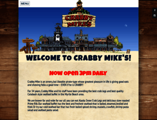 crabbymikes.com screenshot