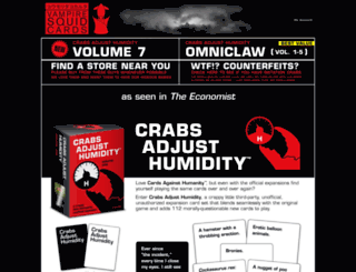 crabsadjusthumidity.com screenshot
