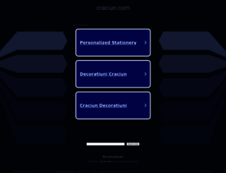 craciun.com screenshot