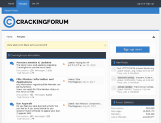 crackingforum.com screenshot
