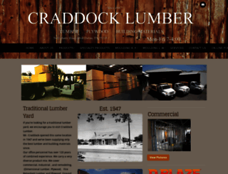 craddocklumber.com screenshot