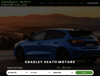 cradleyheathmotorco.co.uk screenshot