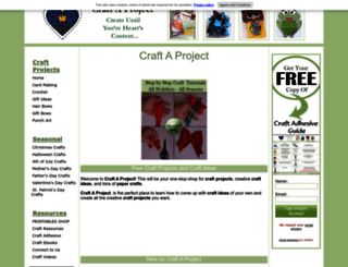 craft-a-project.com screenshot