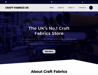 craft-fabrics.co.uk screenshot