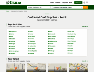 craft-suppy-stores.cmac.ws screenshot