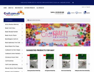 craft.com.au screenshot