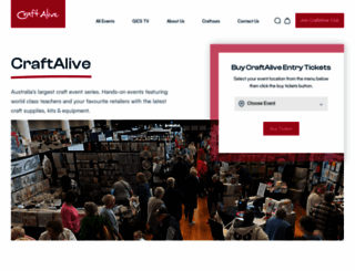 craftalive.com.au screenshot