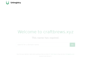 craftbrews.xyz screenshot