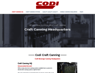 craftcanningsystem.com screenshot