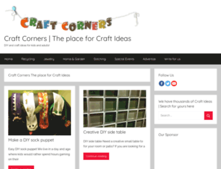 craftcorners.com screenshot