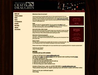 craftdraughts.com screenshot