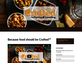 craftedcopacking.com screenshot