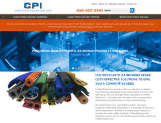 craftedplastics.com screenshot