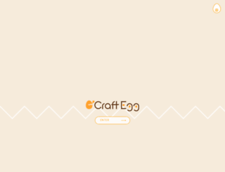craftegg.co.jp screenshot