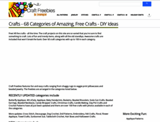 craftfreebies.com screenshot