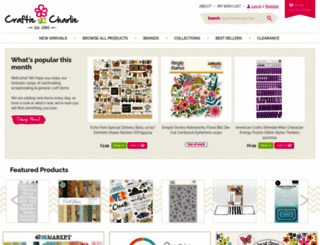 craftie-charlie.co.uk screenshot