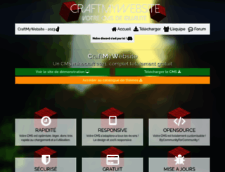 craftmywebsite.fr screenshot